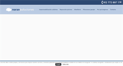 Desktop Screenshot of naransoluciones.com