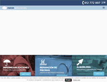Tablet Screenshot of naransoluciones.com